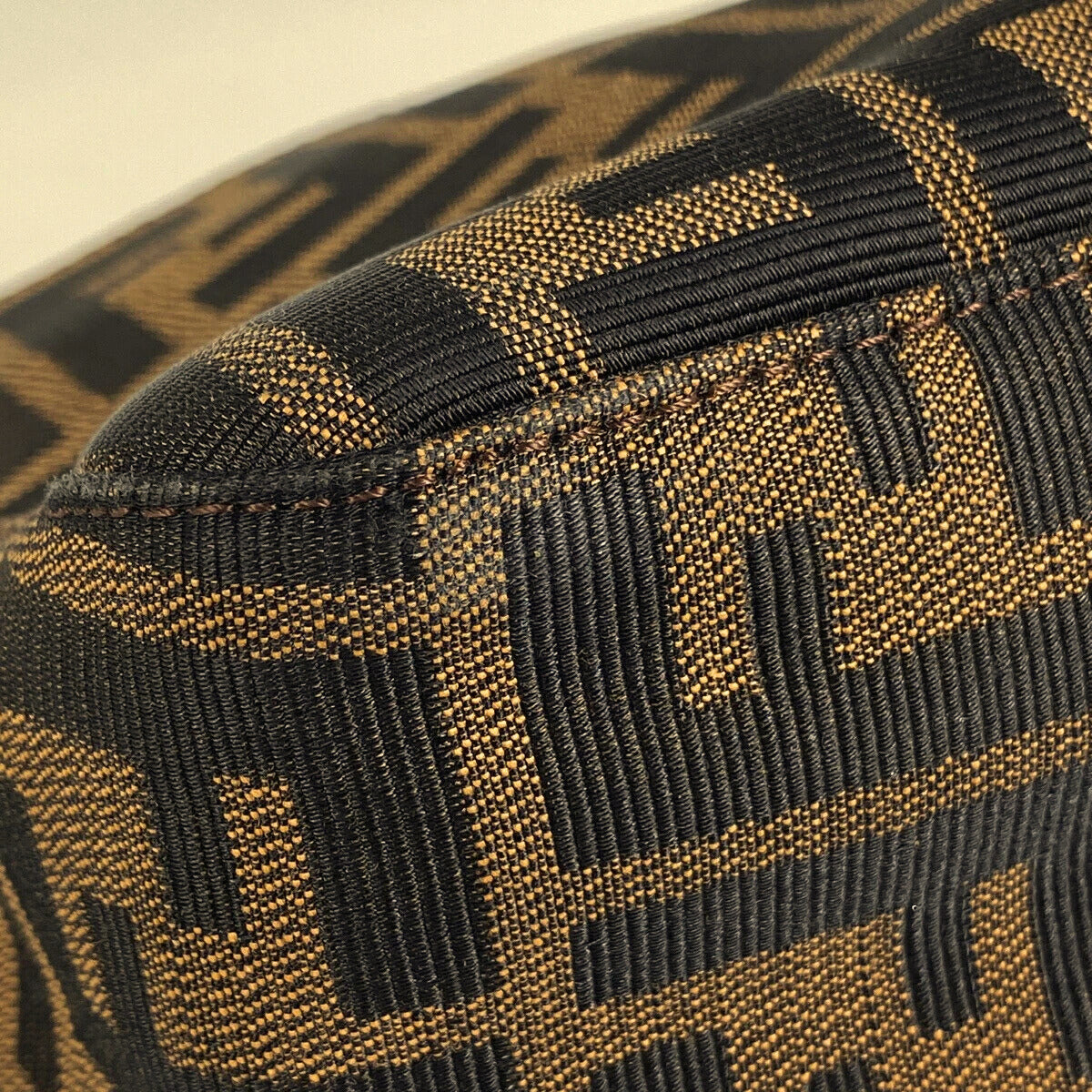 Fendi Zucca Pattern Shoulder Bag