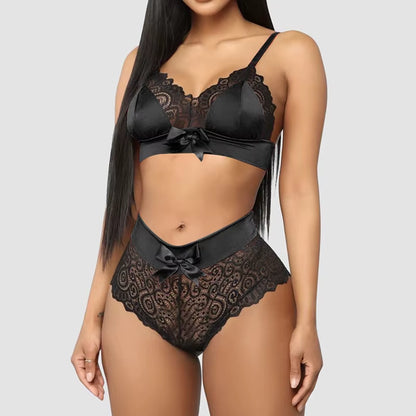 Lace Bra and Panty Set