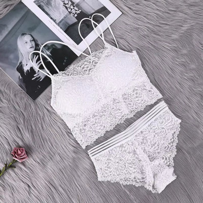 Sexy Lace Women's Lingerie Transparent Underwear