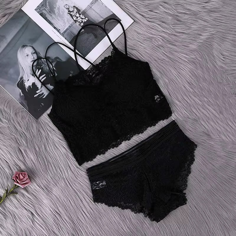 Sexy Lace Women's Lingerie Transparent Underwear