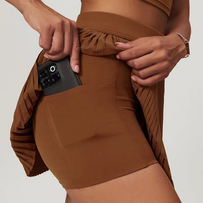 Pleated Tennis Skirt