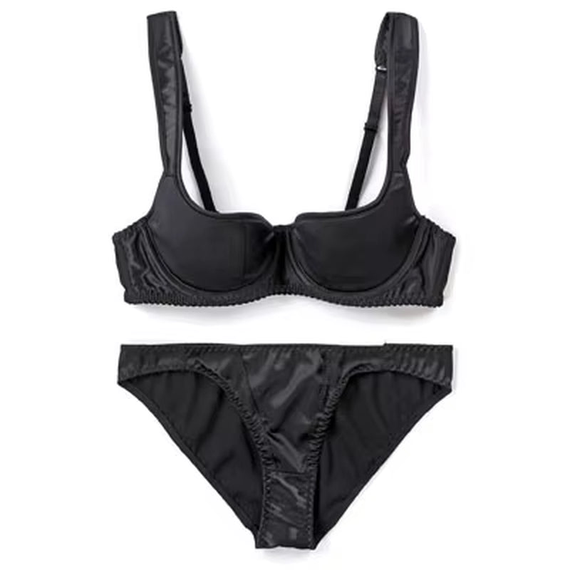 Satin Lingerie Set