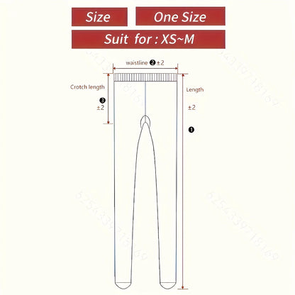 Skin-Tone Sheer Knit Leggings – One Size