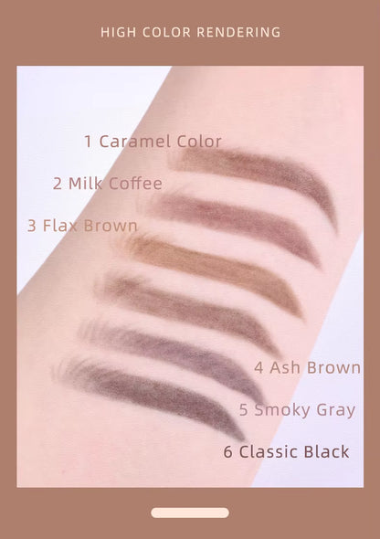 1.5Mm Ultra Fine Double-Ended Eyebrow Pencil () Waterproof Sweat-Proof Long Lasting Professional Eye Makeup for Women