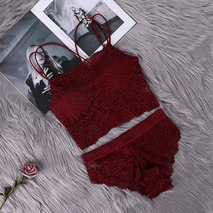 Sexy Lace Women's Lingerie Transparent Underwear