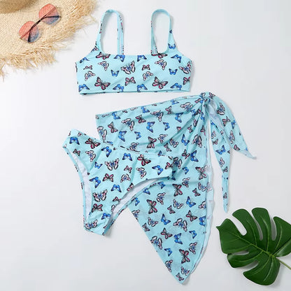 Marble Print Bikini