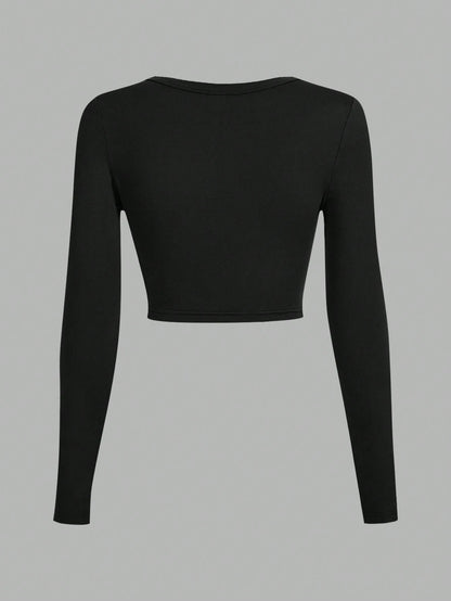 Cropped Long Sleeve